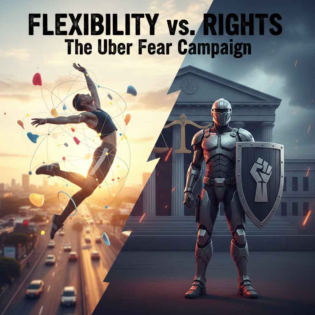 "Flexibility vs. Rights" - The Uber Fear Campaign